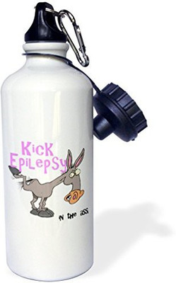 

3dRose 621 ml Water Purifier Bottle(White)