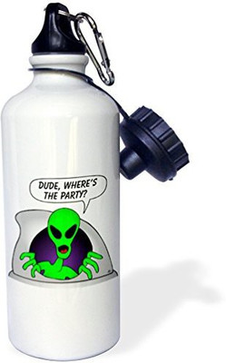 

3dRose 621 ml Water Purifier Bottle(White)