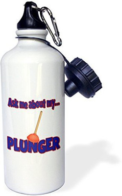 

3dRose 621 ml Water Purifier Bottle(White)
