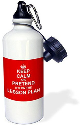 

3dRose 621 ml Water Purifier Bottle(White)