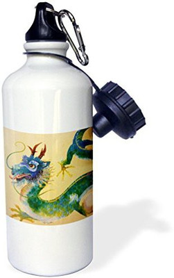 

3dRose 621 ml Water Purifier Bottle(White)