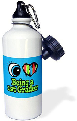 

3dRose 621 ml Water Purifier Bottle(White)