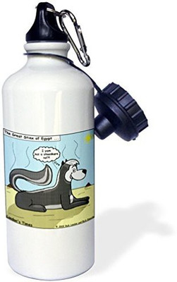 3dRose 621 ml Water Purifier Bottle(White)