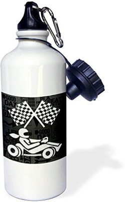

3dRose 621 ml Water Purifier Bottle(White)