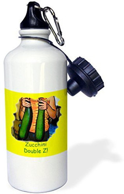 

3dRose 621 ml Water Purifier Bottle(White)