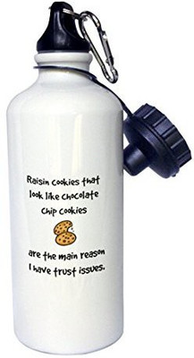 

3dRose 621 ml Water Purifier Bottle(White)