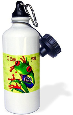 

3dRose 621 ml Water Purifier Bottle(White)