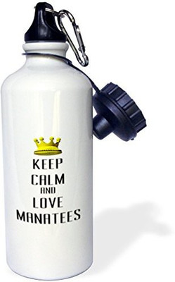 

3dRose 621 ml Water Purifier Bottle(White)