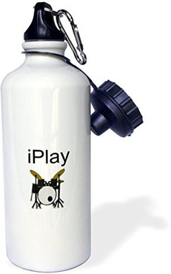 

3dRose 621 ml Water Purifier Bottle(White)