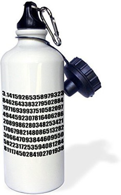 

3dRose 621 ml Water Purifier Bottle(White)