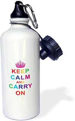 

3dRose 621 ml Water Purifier Bottle(White)