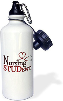 

3dRose 621 ml Water Purifier Bottle(White)