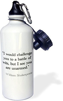 

3dRose 621 ml Water Purifier Bottle(White)