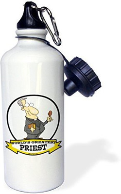 

3dRose 621 ml Water Purifier Bottle(White)