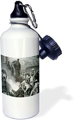 

3dRose 621 ml Water Purifier Bottle(White)