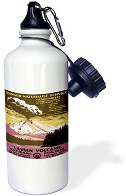 3dRose 621 ml Water Purifier Bottle(White)