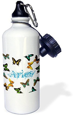 

3dRose 621 ml Water Purifier Bottle(White)