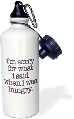 

3dRose 621 ml Water Purifier Bottle(White)