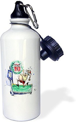 

3dRose 621 ml Water Purifier Bottle(White)