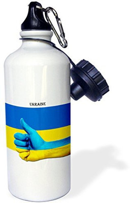 

3dRose 621 ml Water Purifier Bottle(White)