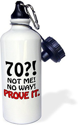 

3dRose 621 ml Water Purifier Bottle(White)
