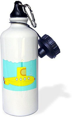 

3dRose 621 ml Water Purifier Bottle(White)