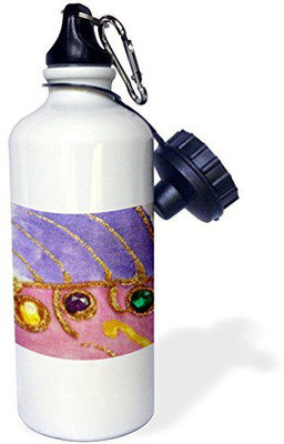 

3dRose 621 ml Water Purifier Bottle(White)