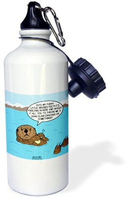

3dRose 621 ml Water Purifier Bottle(White)