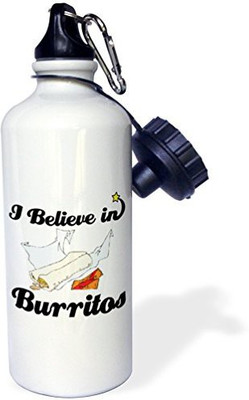 

3dRose 621 ml Water Purifier Bottle(White)