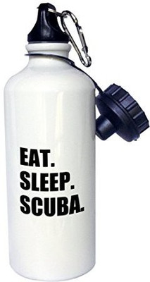 

3dRose 621 ml Water Purifier Bottle(White)