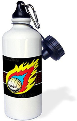

3dRose 621 ml Water Purifier Bottle(White)