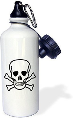 

3dRose 621 ml Water Purifier Bottle(White)