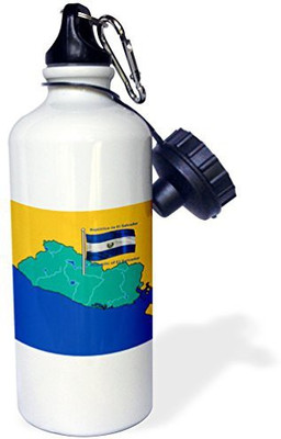 

3dRose 621 ml Water Purifier Bottle(White)