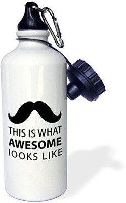 

3dRose 621 ml Water Purifier Bottle(White)