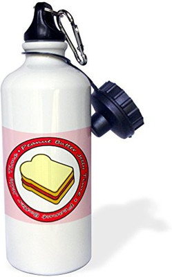 

3dRose 621 ml Water Purifier Bottle(White)