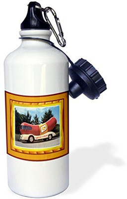 

3dRose 621 ml Water Purifier Bottle(White)