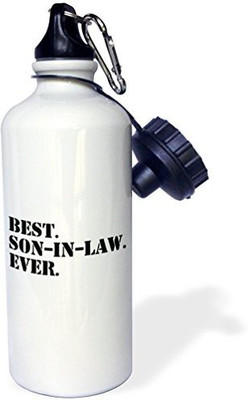 

3dRose 621 ml Water Purifier Bottle(White)