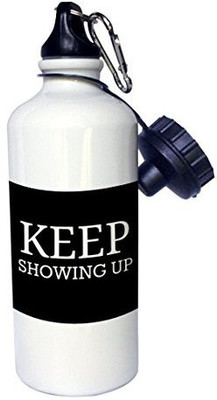 

3dRose 621 ml Water Purifier Bottle(White)