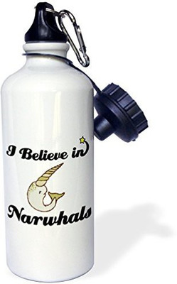 

3dRose 621 ml Water Purifier Bottle(White)
