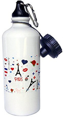 

3dRose 621 ml Water Purifier Bottle(White)