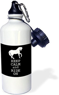 

3dRose 621 ml Water Purifier Bottle(White)