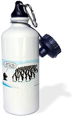 

3dRose 621 ml Water Purifier Bottle(White)