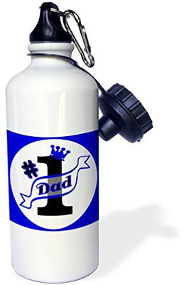 

3dRose 621 ml Water Purifier Bottle(White)