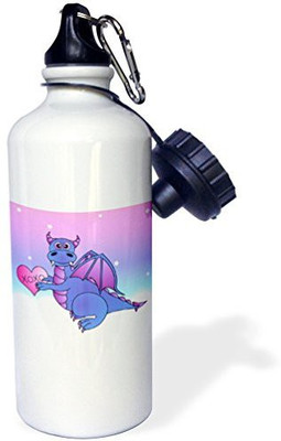 

3dRose 621 ml Water Purifier Bottle(White)