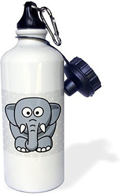 

3dRose 621 ml Water Purifier Bottle(White)