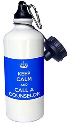 

3dRose 621 ml Water Purifier Bottle(White)