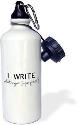 

3dRose 621 ml Water Purifier Bottle(White)