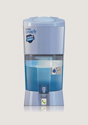 

Tata Swach Silver Boost Aqua 27 L Gravity Based Water Purifier(Blue)
