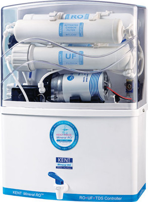 KENT PRIDE(11004) 8 L RO + UF Water Purifier(White & Blue)