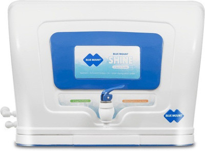 

Blue Mount BM40 Shine UV Water Purifier(White, Blue), Blue;white